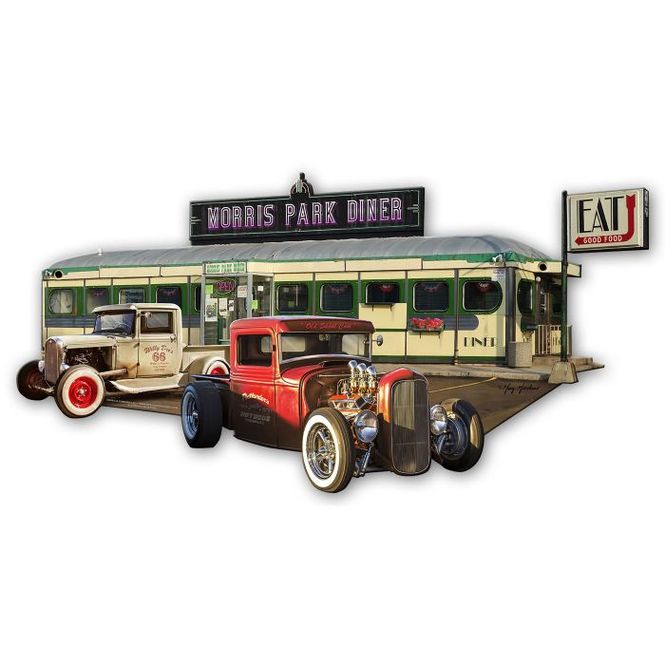 Hovedbilde Morris Park Diner Cutout