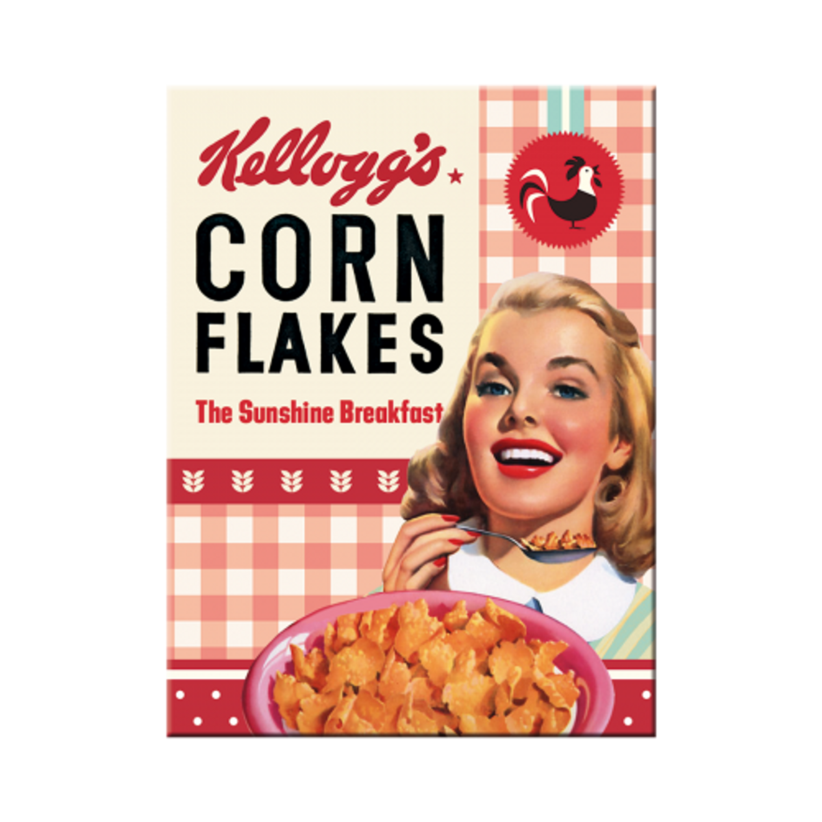 Kellogg's Girl Corn Flakes Collage