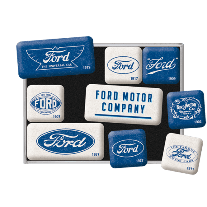 Hovedbilde Ford Logo Evolution