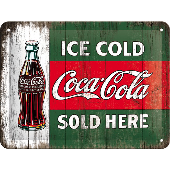 Hovedbilde Coca-Cola Ice Cold Sold Here