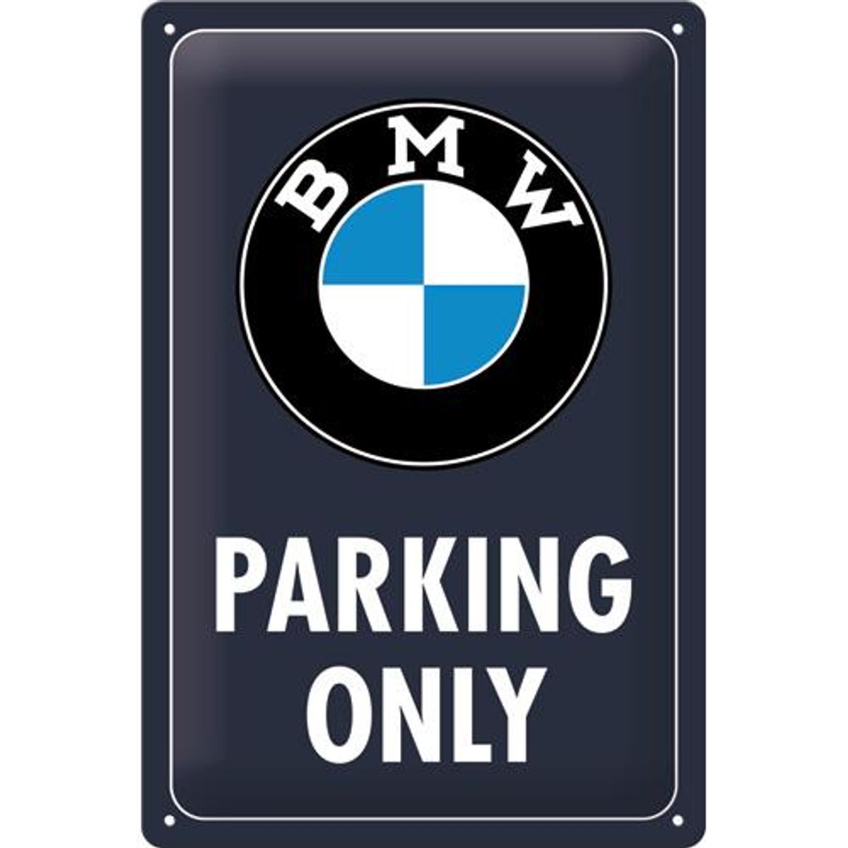 BMW - Parking Only Classic Blue