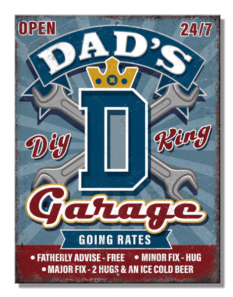 Hovedbilde Dad's Garage - Diy King